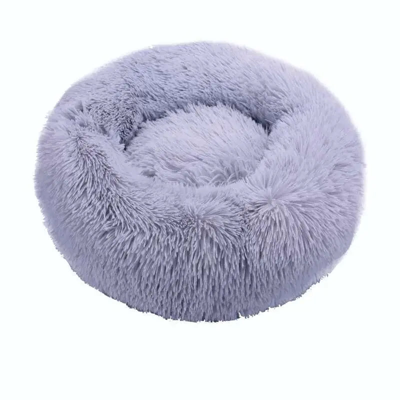 PetAura Donut Bed – Ultra-Soft Calming Bed for Dogs & Cats