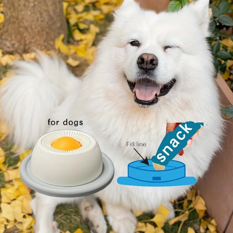 PetAura Lick Mat – Interactive Slow Feeder for Dogs & Cats