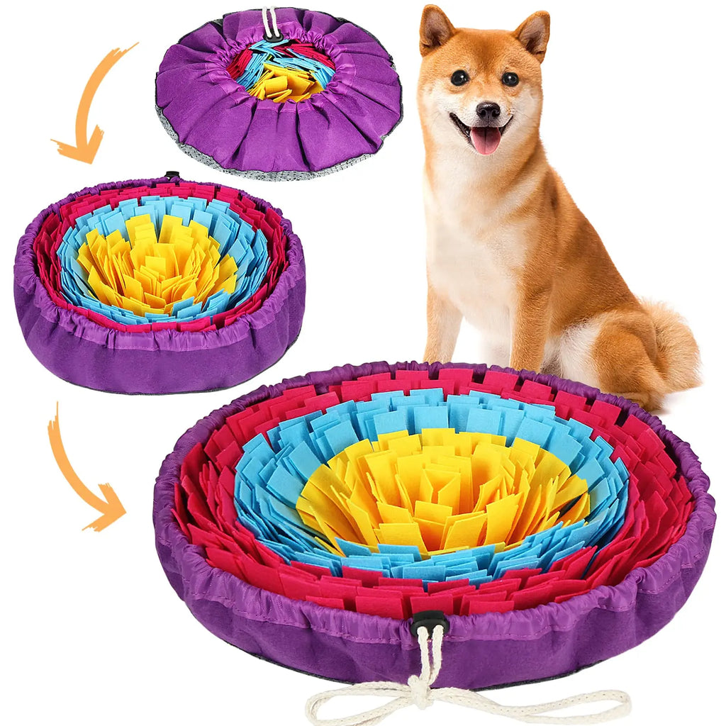 PetAura Snuffle Mat – Foraging Enrichment Mat for Dogs & Cats