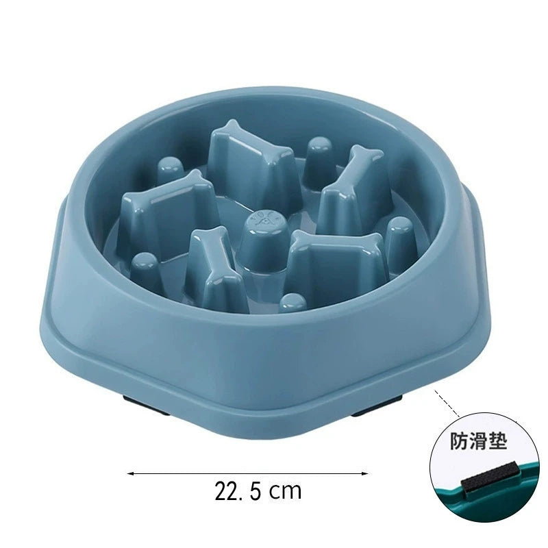 PetAura Slow Feeder Bowl – Anti-Choke Puzzle Bowl for Dogs