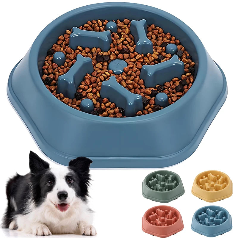 PetAura Slow Feeder Bowl – Anti-Choke Puzzle Bowl for Dogs