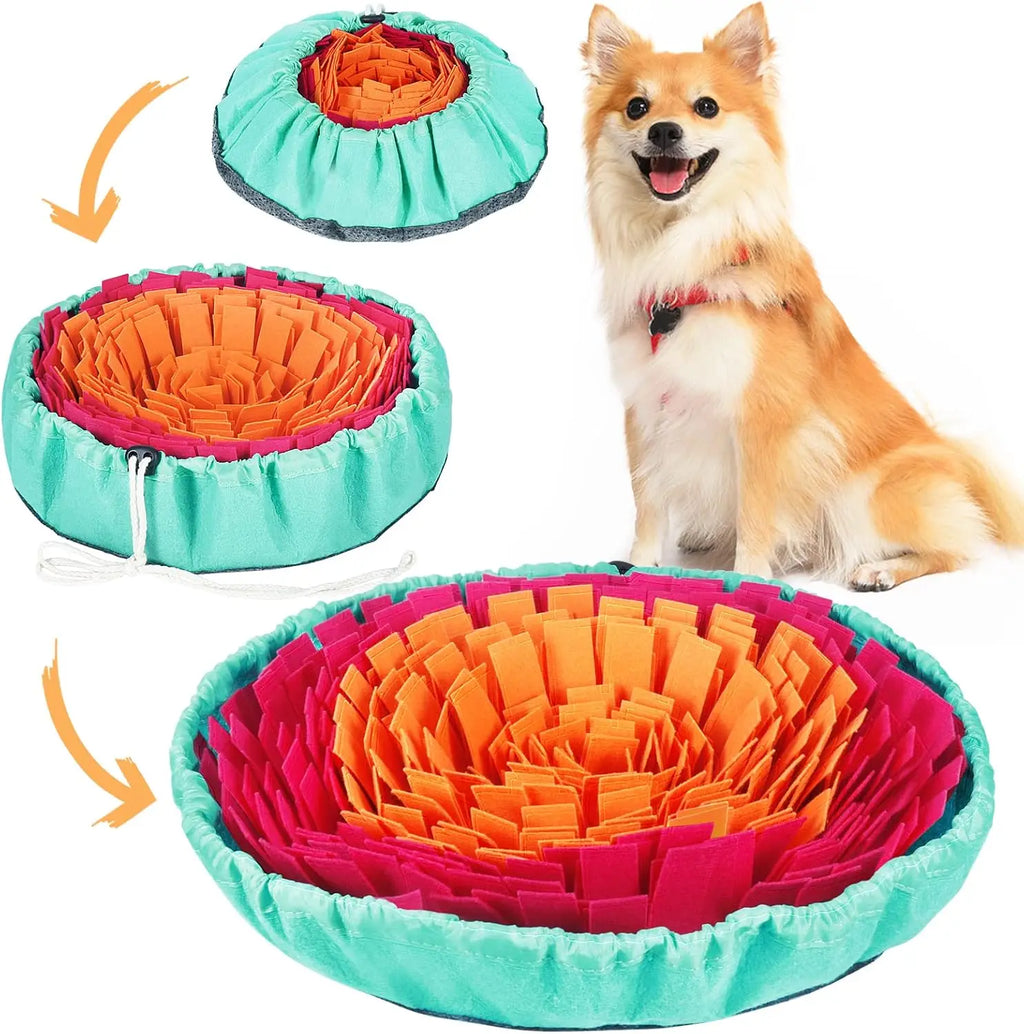 PetAura Snuffle Mat – Foraging Enrichment Mat for Dogs & Cats