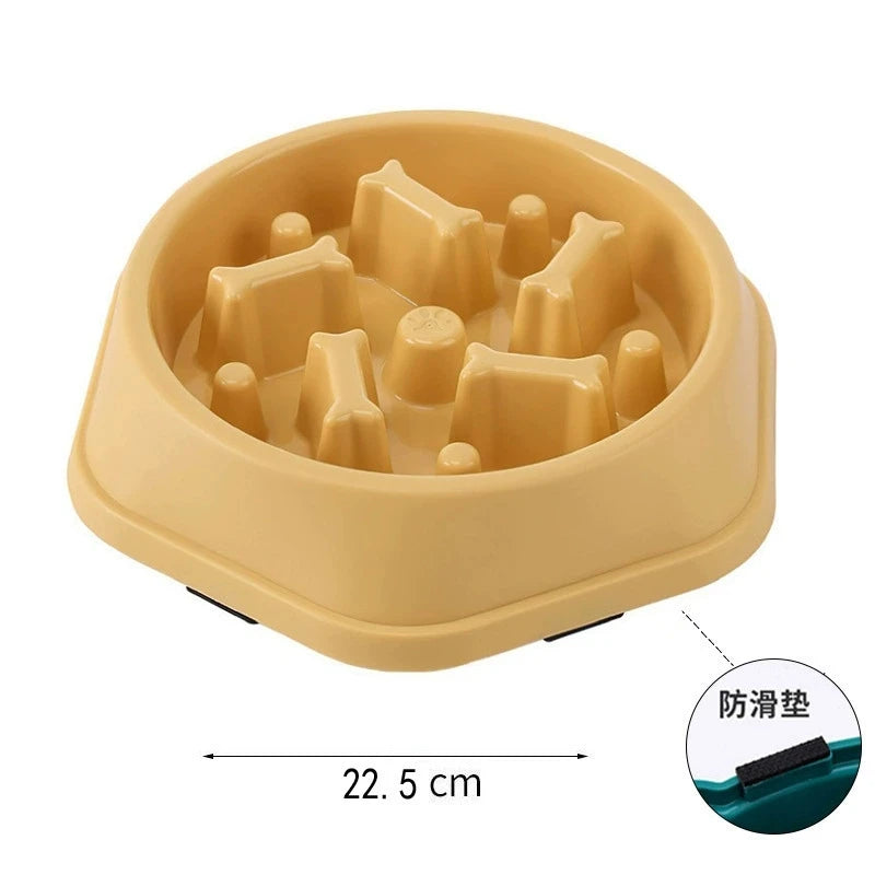 PetAura Slow Feeder Bowl – Anti-Choke Puzzle Bowl for Dogs