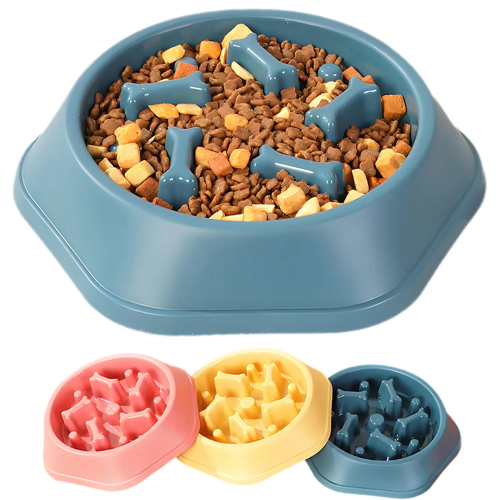 PetAura Slow Feeder Bowl – Anti-Choke Puzzle Bowl for Dogs